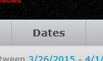 Dates tab